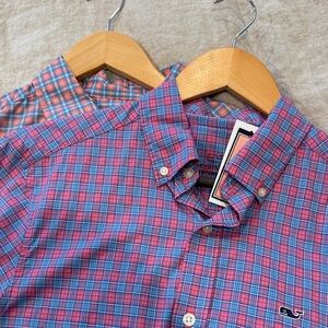 Lot of 2 - Vineyard Vines Performance Whale Shirt Men's Shirts - Small